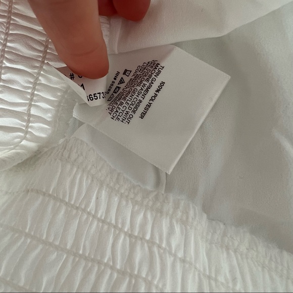 Express V Neck Ruffle Blouse - Picture 7 of 7